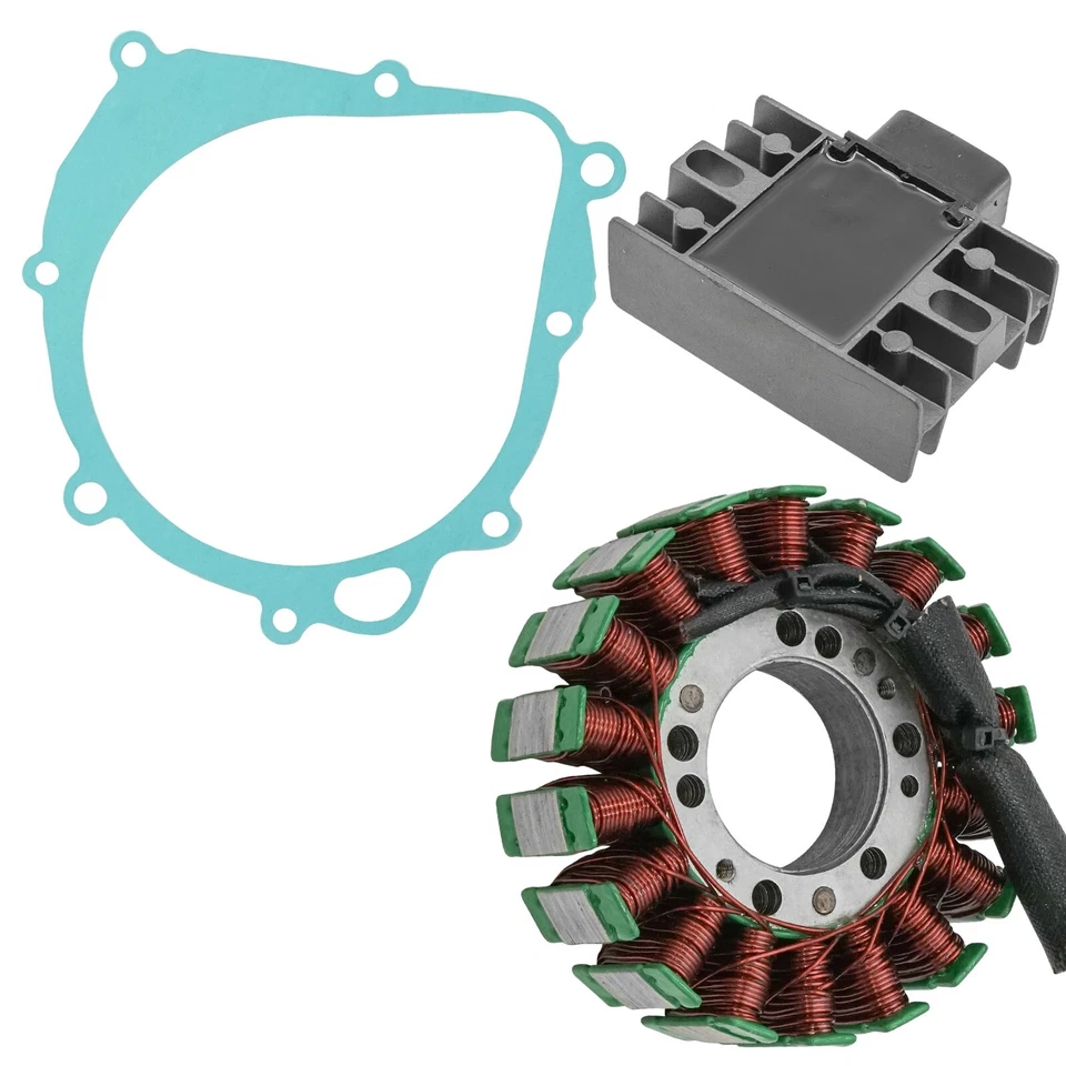 Stator Regulator Rectifier & Gasket for Suzuki LT-Z400 Quadsport Z400 2003-2008 - Image 4 of 4