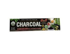 Charcoal 5 in 1 Charcoal 100 Organic Natural ToothPaste 7.5Oz