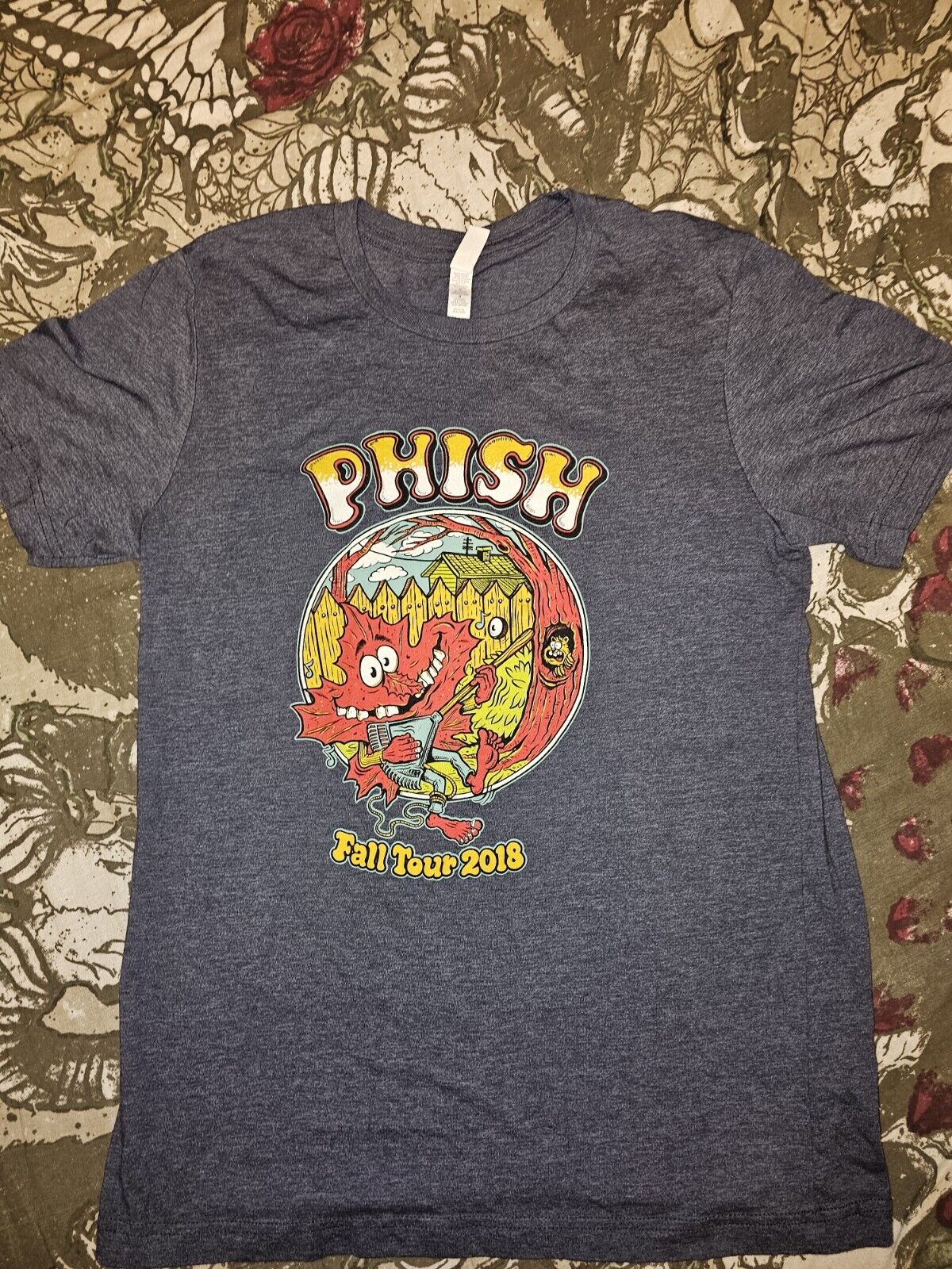 Phish Fall Tour 2018 Dry Goods Official Merchandise TShirt Trey Anastasio Medium