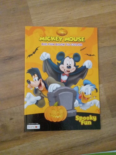 Mickey Mouse Bundle Books Halloween Coloring Teachers Stickers Kindergarten New - Bild 3 von 11