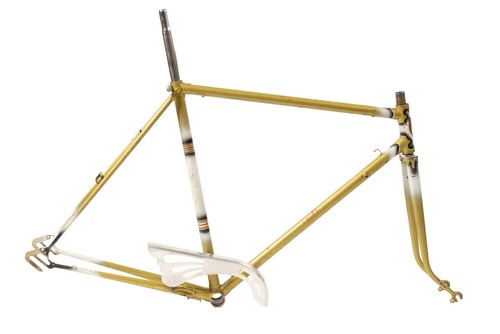 Bridgestone Race Frame Set Vintage Silver Steel Road Bike 1980s | eBay