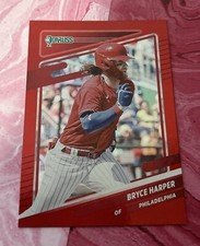 2021 Donruss Variation - Holo Red #173 - Bryce Harper - Philadelphia Phillies