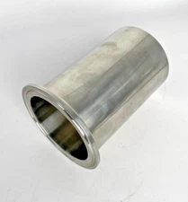 Tri-clamp stainless steel 2" ferrule for welding or pipe connection