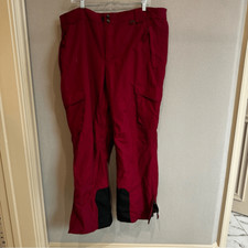 Slalom  XL  maroon men  s ski pants