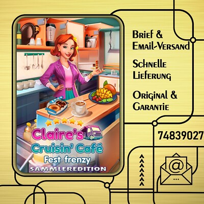 Claire's Cruisin' Cafe 3 - Fest Frenzy - Sammleredition - PC / Windows