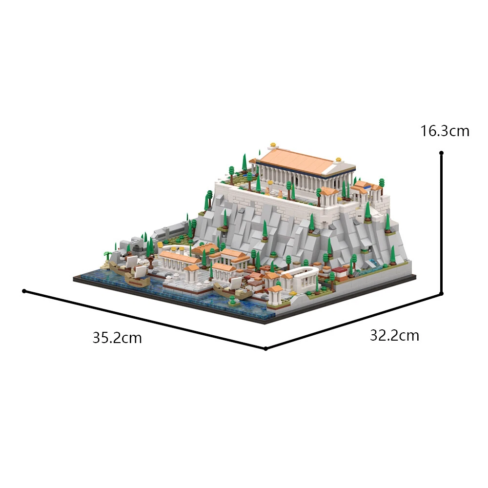 Lego architecture cheap acropolis