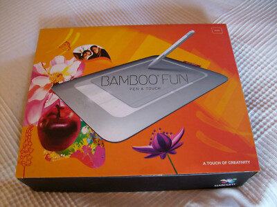 Wacom Bamboo Fun Pen & Touch Grafiktablet (CTH-461-DE) Neu & Original Verpackt