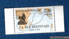 N°2520 - TIMBRE NEUF La Bourbonnais 1699-1753 France 1988