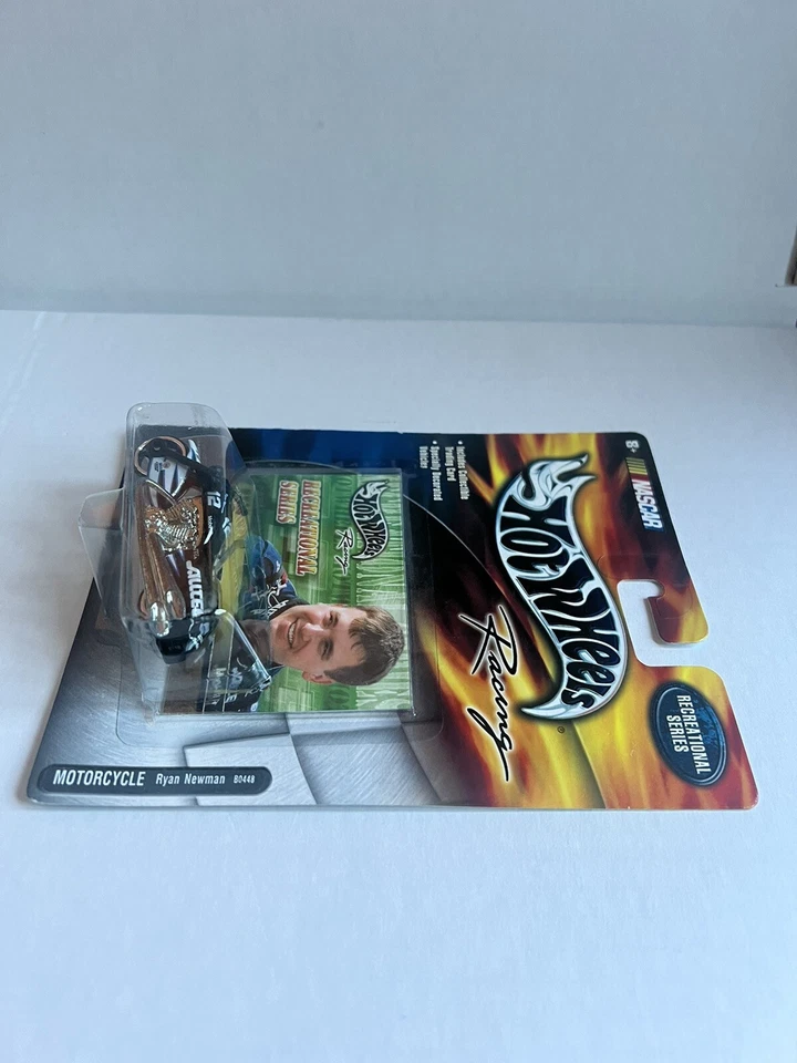 Motocicleta Hot Wheels Racing Recreational Series #12 Ryan Newman Alltel Foto 4 de 4