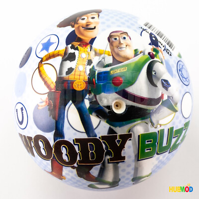 Vintage Hedstrom Toy Story Buzz Woody 3-4'' Bouncing Ball Rare Hard to Find !