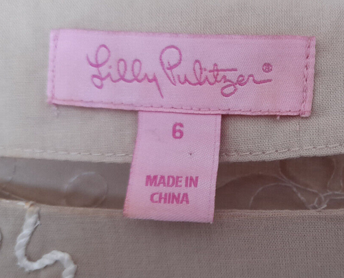 LILLY PULITZER, TUNIC. SIZE US 6 - Picture 3 of 8