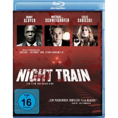 Night Train (Blu-ray) Matthias Schweighöfer, Danny Glover, Leelee Sobieski (OVP)