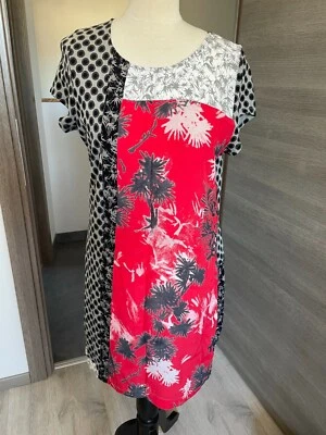 Robe à motifs - Femme - T44 - Miss Captain -Très bonne état - Photo 1/4