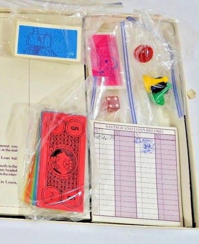 Juego de mesa de día de pago 1975 raro de colección COMPLETO Where Does All The Money Go - Imagen 7 de 8