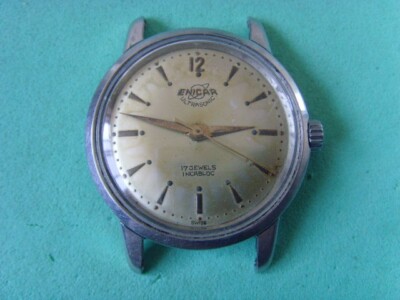 ENICAR 17Jewels used Manual Watch Vintage