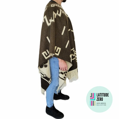 Clint Eastwood Poncho | replica | alpaca wool poncho | handmade wool man poncho image 4