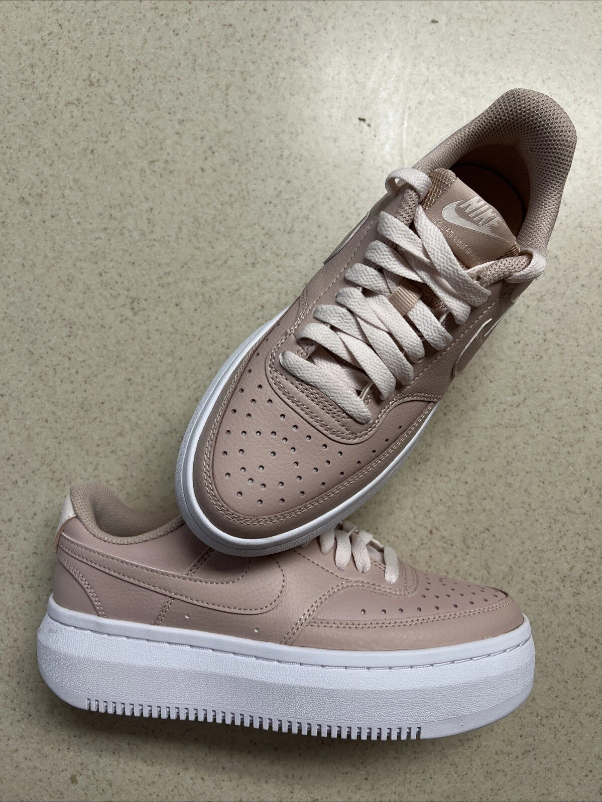 Nike Court Vision Alta Ltr sneaker da donna rosa Oxford bianco DM0113 600