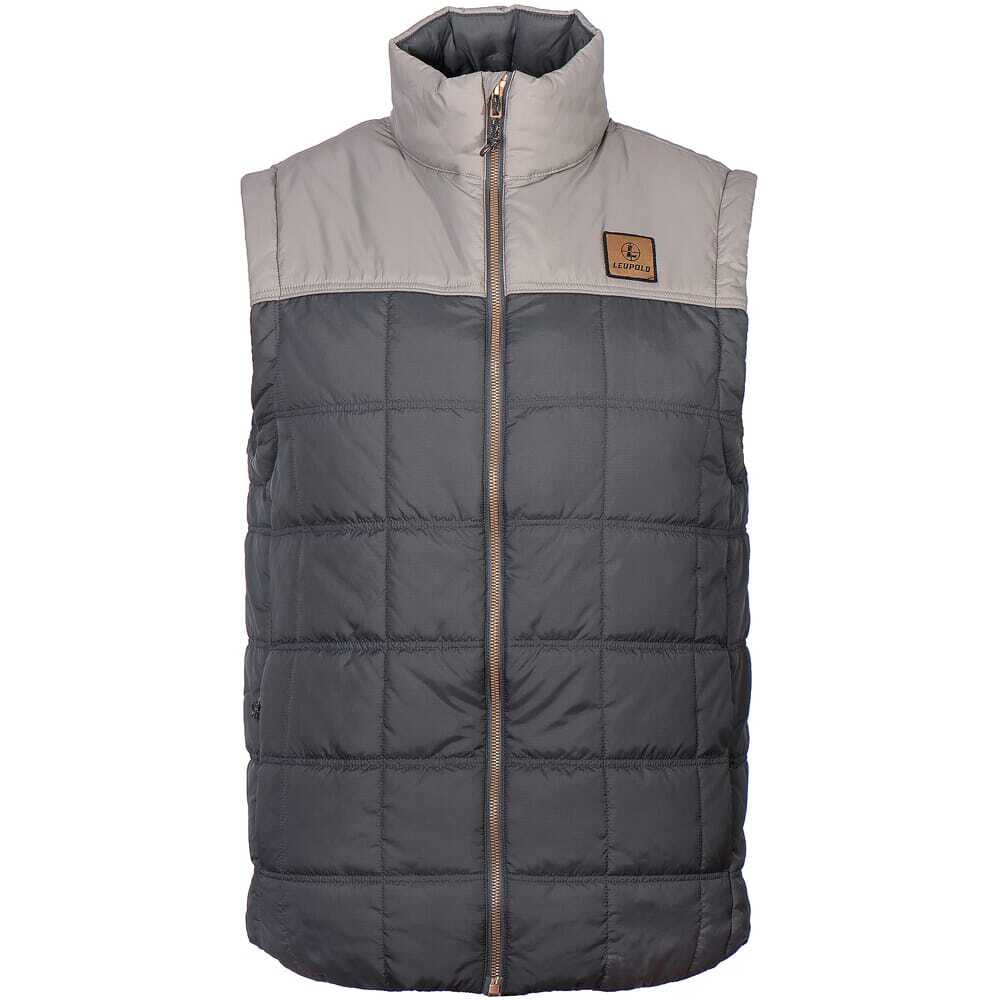 Leupold Santiam Insulated Vest Gunmetal/Shadow Tan Medium Leupold Santiam Insulated Vest Gunmetal/Shadow Tan Medium