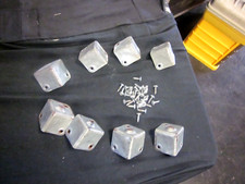 Flat Corners, Case, Speaker Cabinet, Amp Set of 8 4 top- 4 bottom