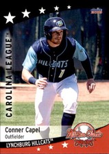2018 Carolina League All-Stars Choice #40 Conner Capel Katy Texas Baseball Card