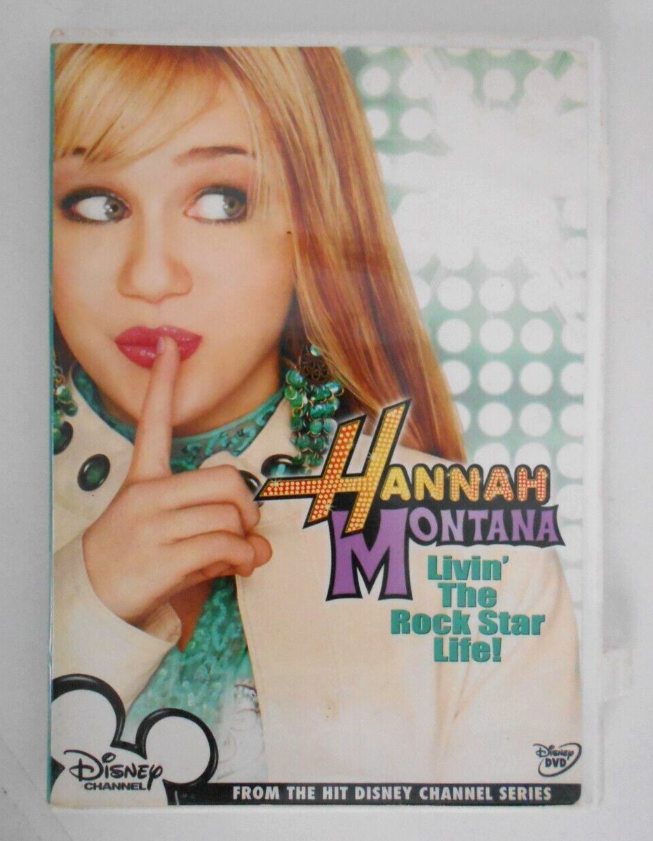 Hannah Montana: Livin The Rock Star Life! (DVD) (VG) (W/Case