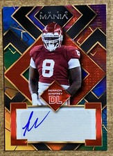 Perrion Winfrey 2022 Wild Card Mania Rookie Sparkle Autograph 1/1 