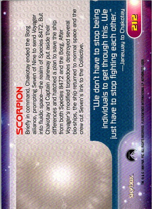 1999 Skybox Star Trek Voyager Closer To Home - PICK / CHOOSE YOUR CARDS - Picture 63 of 157