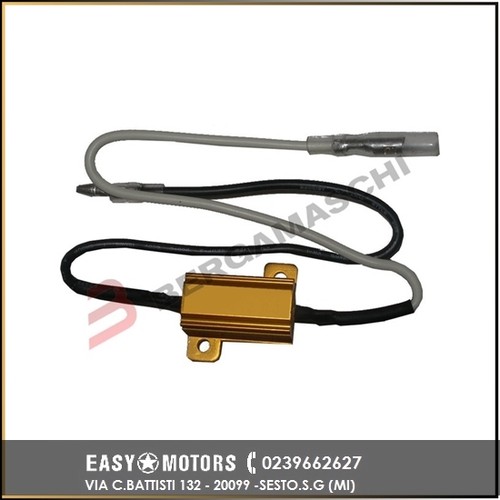 Puig 4298O - Jeu De Résistances 3.9 Ohm 25W Pour Clignotants LED