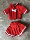 Vintage 80s Genuine Barbie Red Sailor Set