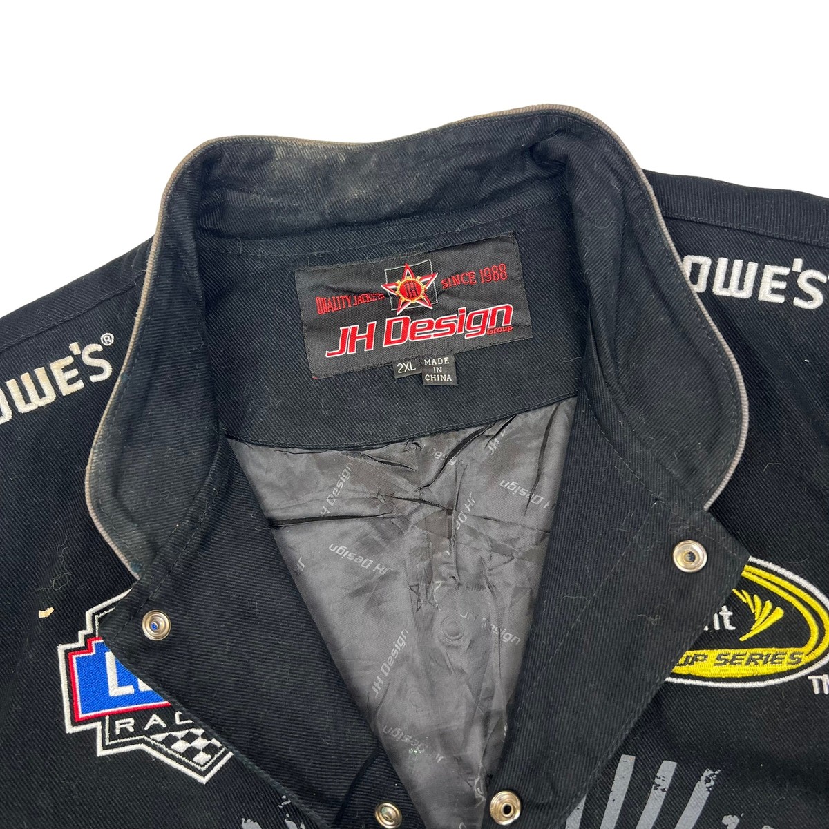 NASCAR Black '2006 Champion' Racing Jacket | eBay