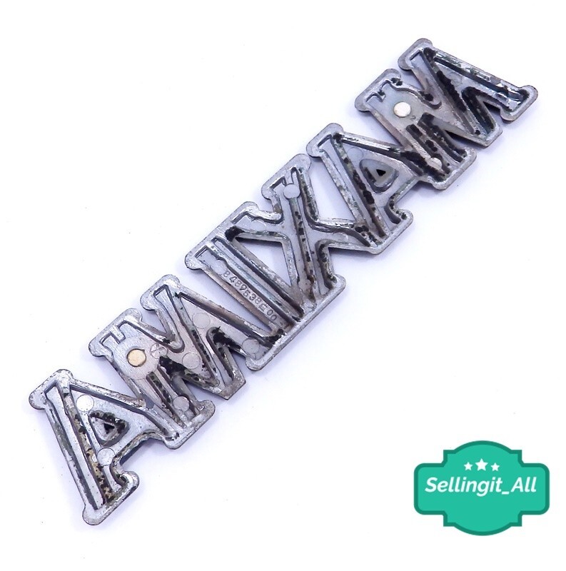 8788 Nissan Maxima Trunk Lid Emblem Nameplate OEM 8489538E00 Rear