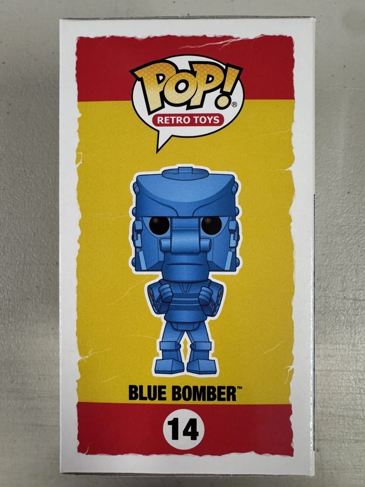 Blue Robot 14 ~ Mattel: Rock'Em Sock'Em Robots ~ Funko Pop Vinyl ~ Retro Toys - Image 4 of 4