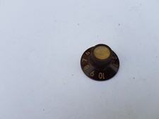 70's FENDER AMP KNOB - BROWN
