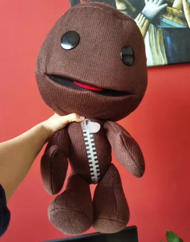 22 Inch Little Big Planet Sackboy Plush Doll toy cute - Picture 2 of 4