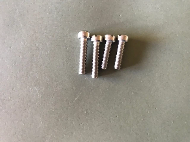 OUR OWN (4) Newell 220, 229 & 235 Bridge Stainless Steel Screw Set