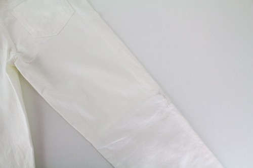 MAISON SCOTCH La Parisienne Womens Jeans W28/L32 Skinny Off-White Cotton - Picture 12 of 12
