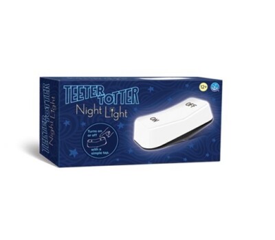 Teeter Totter Night Light Oversized Switch Toggle Kids Adults Travel Reading NEW