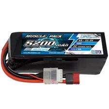NHX Muscle Pack 6S 22.2V 5200mAh 50C Lipo Battery w/ DEANS Connector