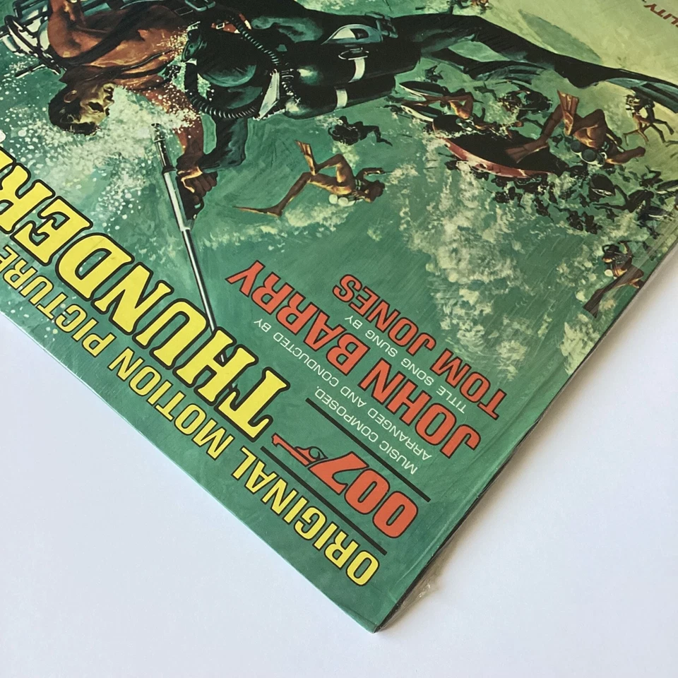 THUNDERBALL~Tom Jones/John Barry *SEALED* Orig '65 JAMES BOND Soundtrack MONO LP - Image 3 of 4