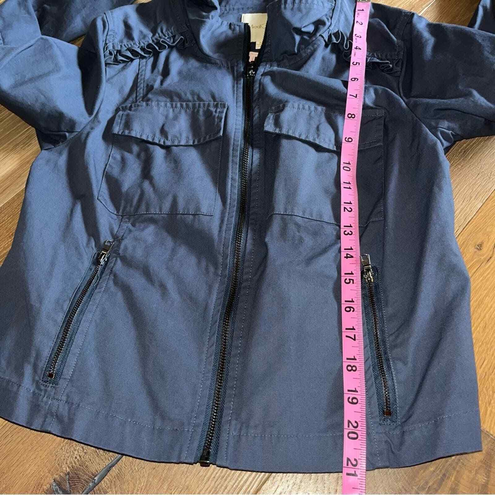 ModCloth Utility Jacket Ruffled M - image 6