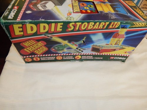 CORGI EDDIE STOBART HELI FREIGHT BASE PLAYSET BOXED UNUSED - Picture 2 of 12