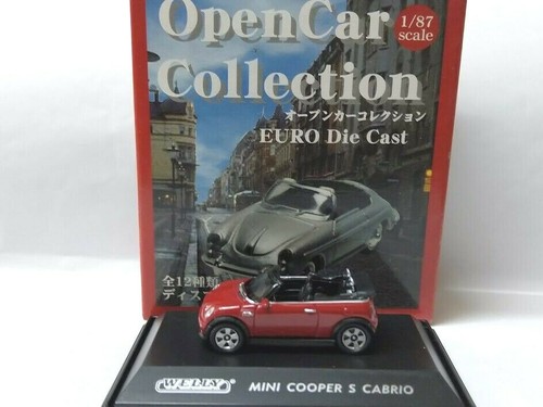 Welly 1/87 HO sport Euro open car Roadster Diecast model Mini cooper S Cabrio Rd - Picture 2 of 3