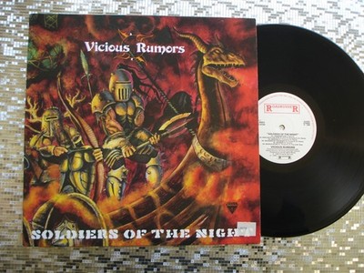 Vicious Rumors ~ Soldiers Of The Night ~ 1985 EU LP Roadrunner Records RR 9734