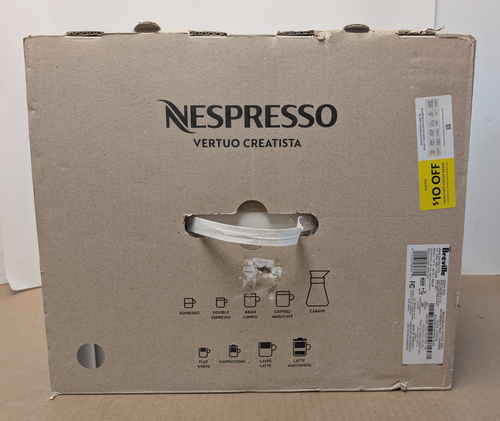 Breville Nespresso Vertuo Creatista Nespresso Machine - Stainless Steel - NEW! - Picture 6 of 9