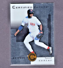 1998 PINNACLE CERTIFIED BANKRUPTCY ROOKIE CARD #122 DONNIE SADLER RED SOX EX+