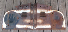 1956 Ford Pickup Truck Grille Headlight Support Panel Pair Original Patina