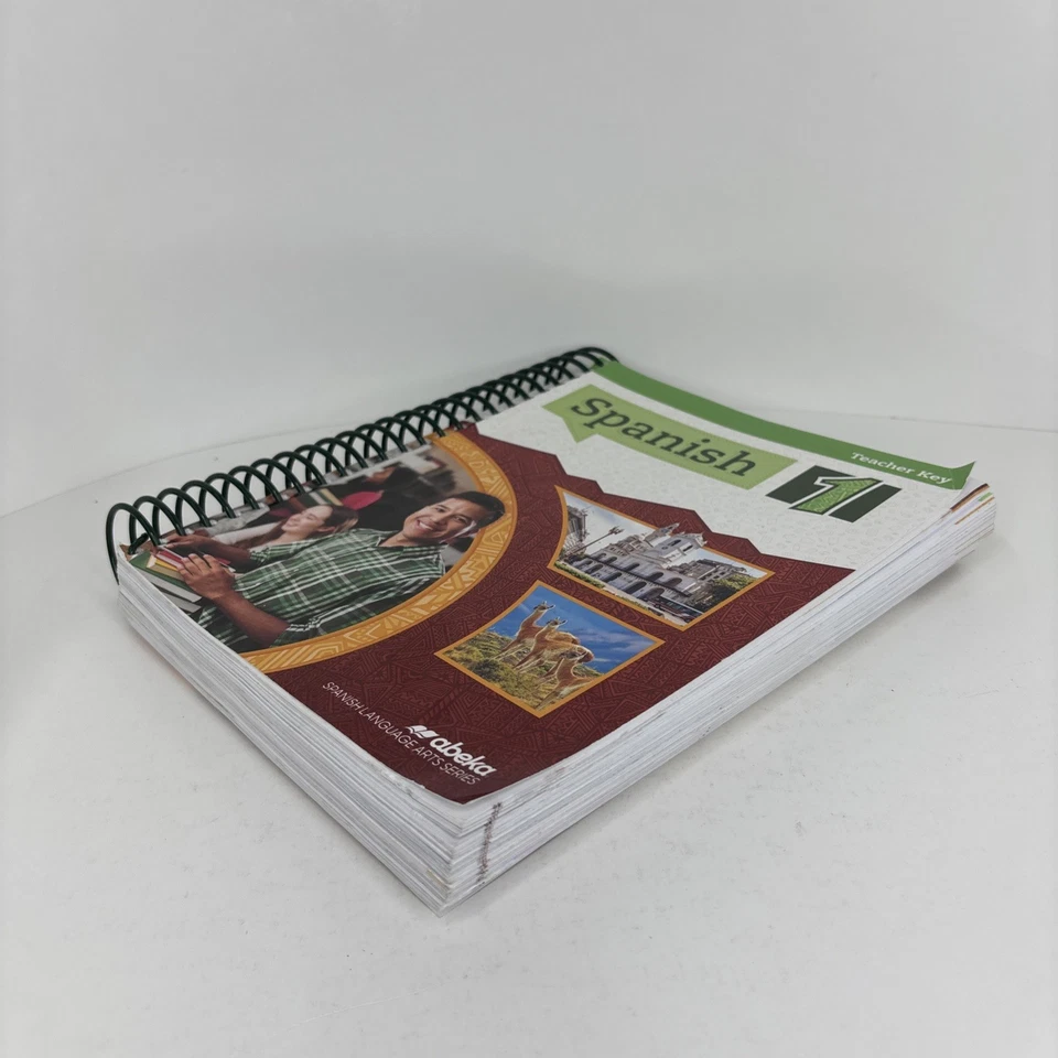 Abeka Spanish 1 Teacher Key, High School Spanish Language Arts Series Homeschool - Image 3 of 4