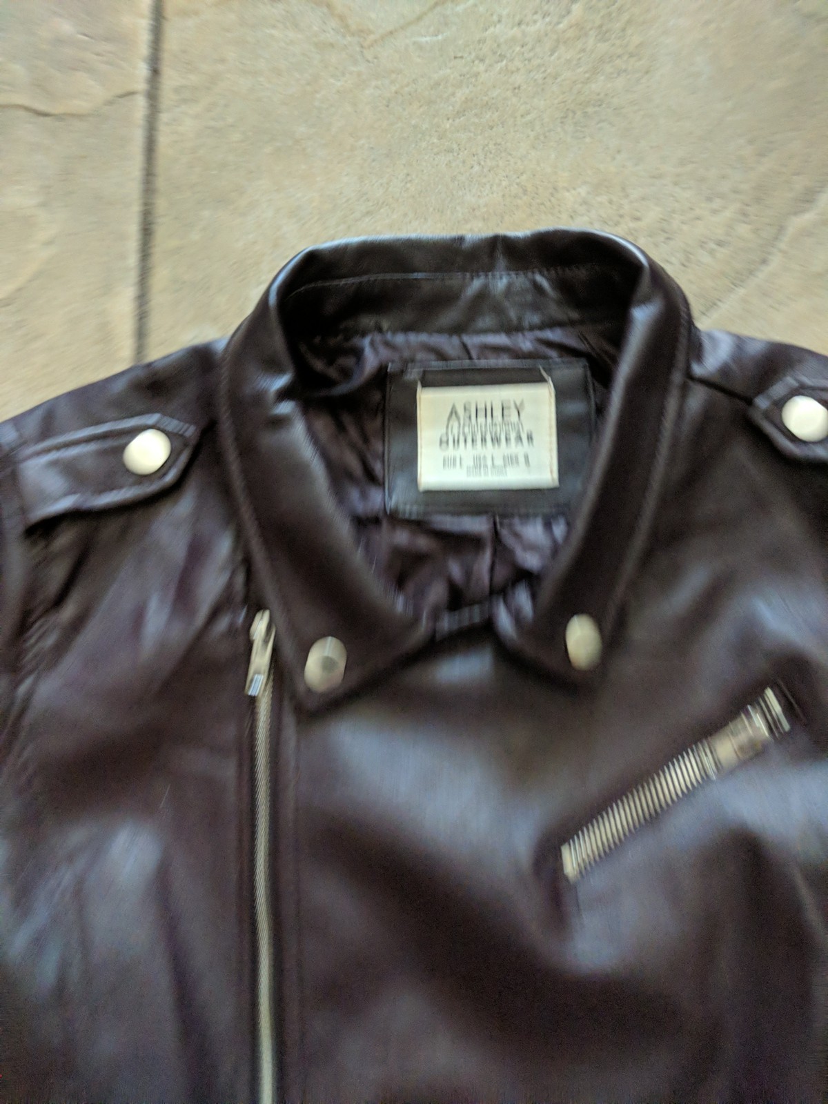 Ashley Outerwear Brown Polyester Jacket Women's S… - image 2