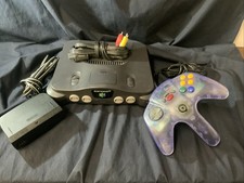 Nintendo 64 N64 OEM Console  Controller Cleaned Tested Works