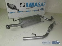 Imasaf Auspuff MSD + ESD für Mitsubishi Pajero Sport (K90/K94) 2.5 TD 85KW 02-06